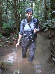 Andrea in the swamps